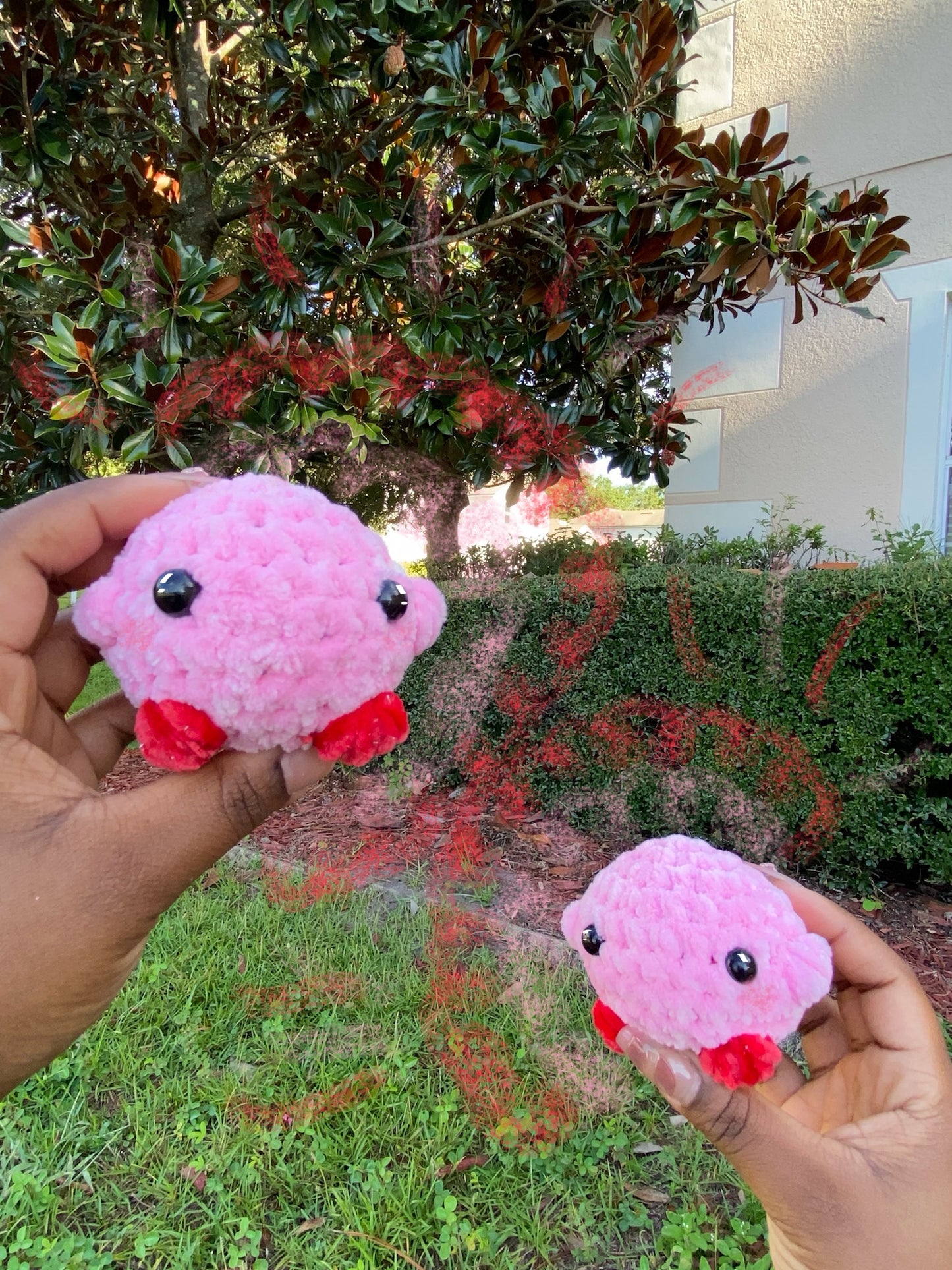 Mini Pink Creature (Kirby Inspired)