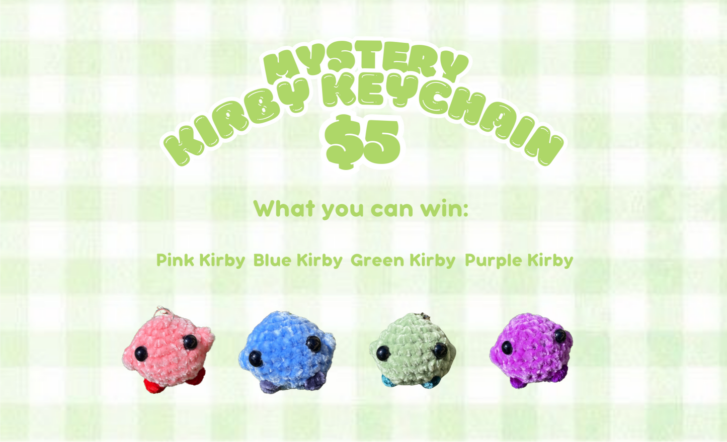 Mystery Kirby Keychain