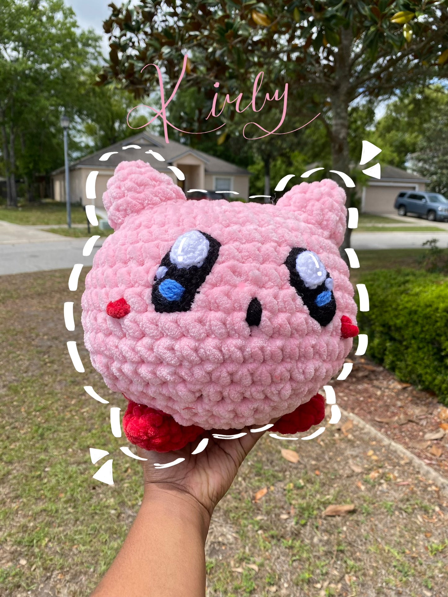 Jumbo Pink Puff (Kirby Inspired)