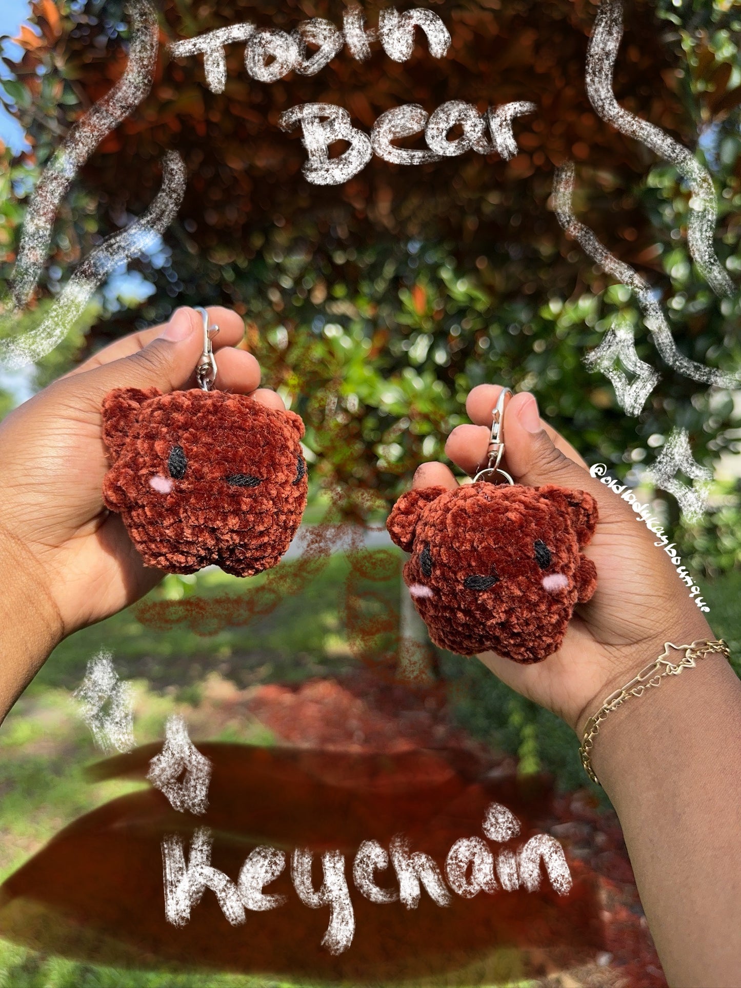 Tooth Bear Keychain