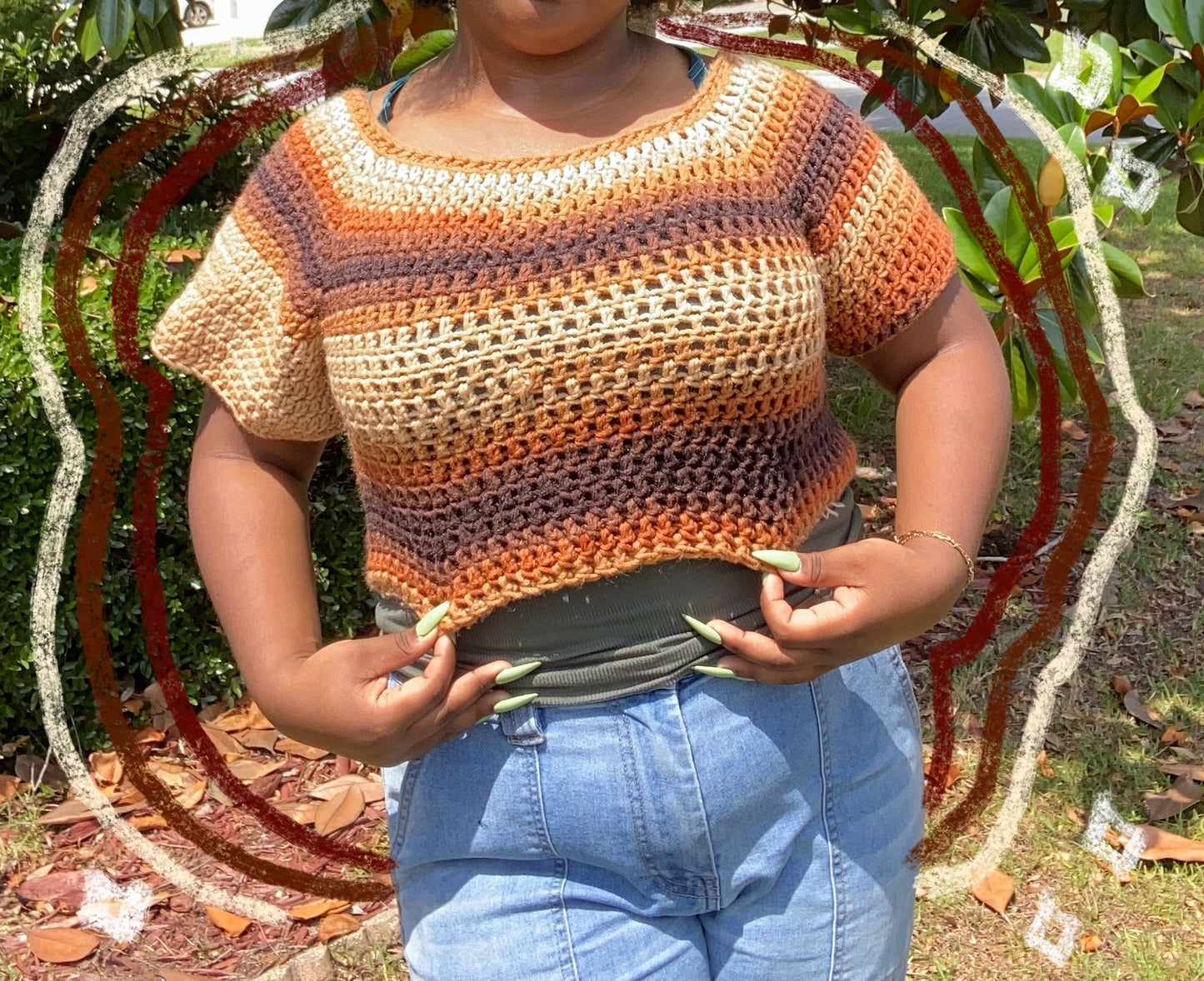 Raglan Crop Top
