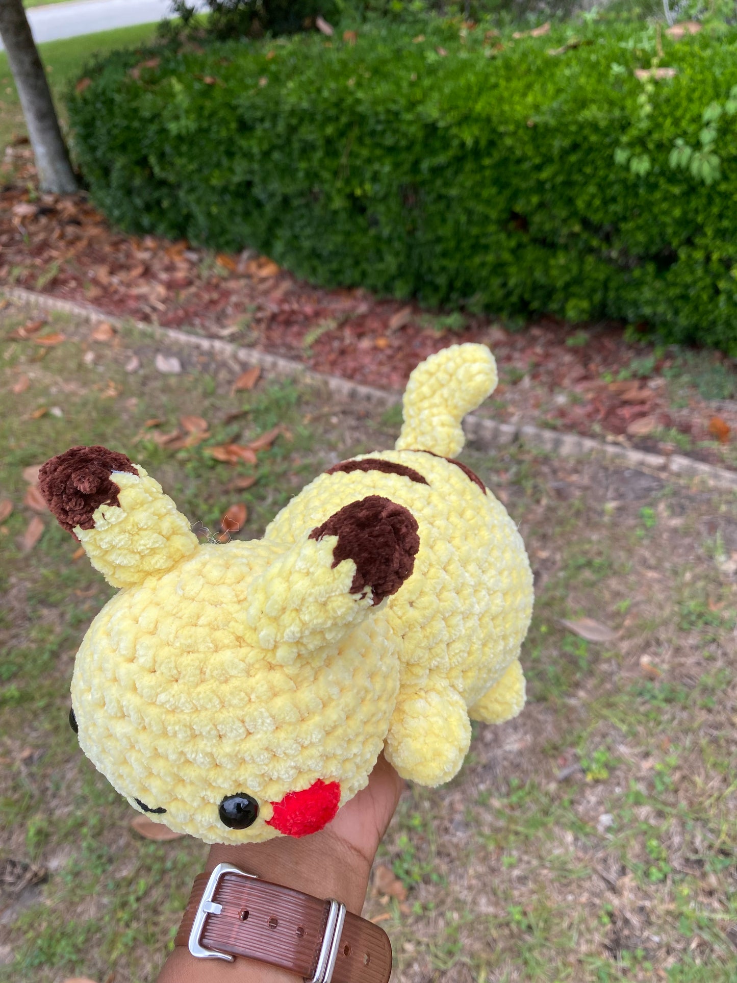 Yellow Electric Mouse (Pikachu Inspired)
