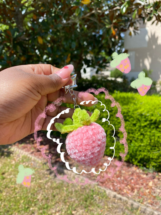 Strawberry Keychain