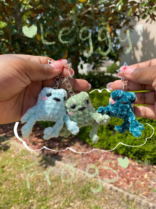 Leggy Frog Keychain