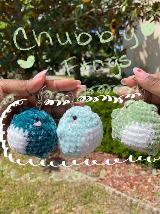 Chubby Frog Keychain