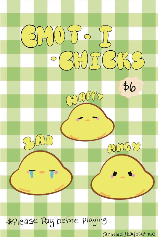 Emoticon Chicks