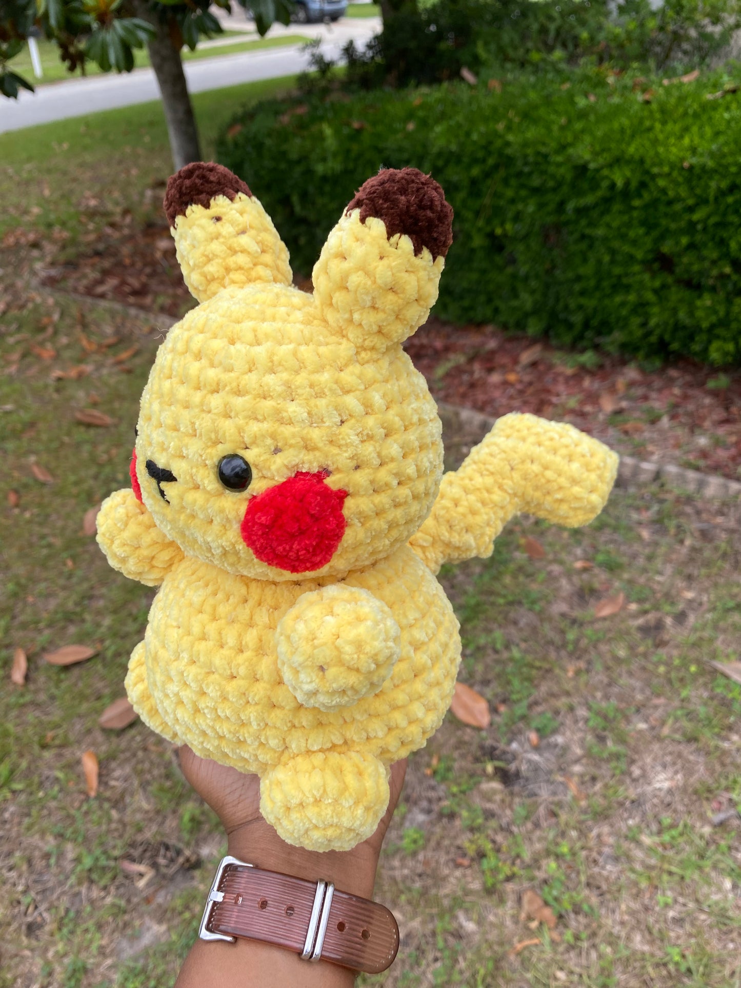 Yellow Electric Mouse (Pikachu Inspired)