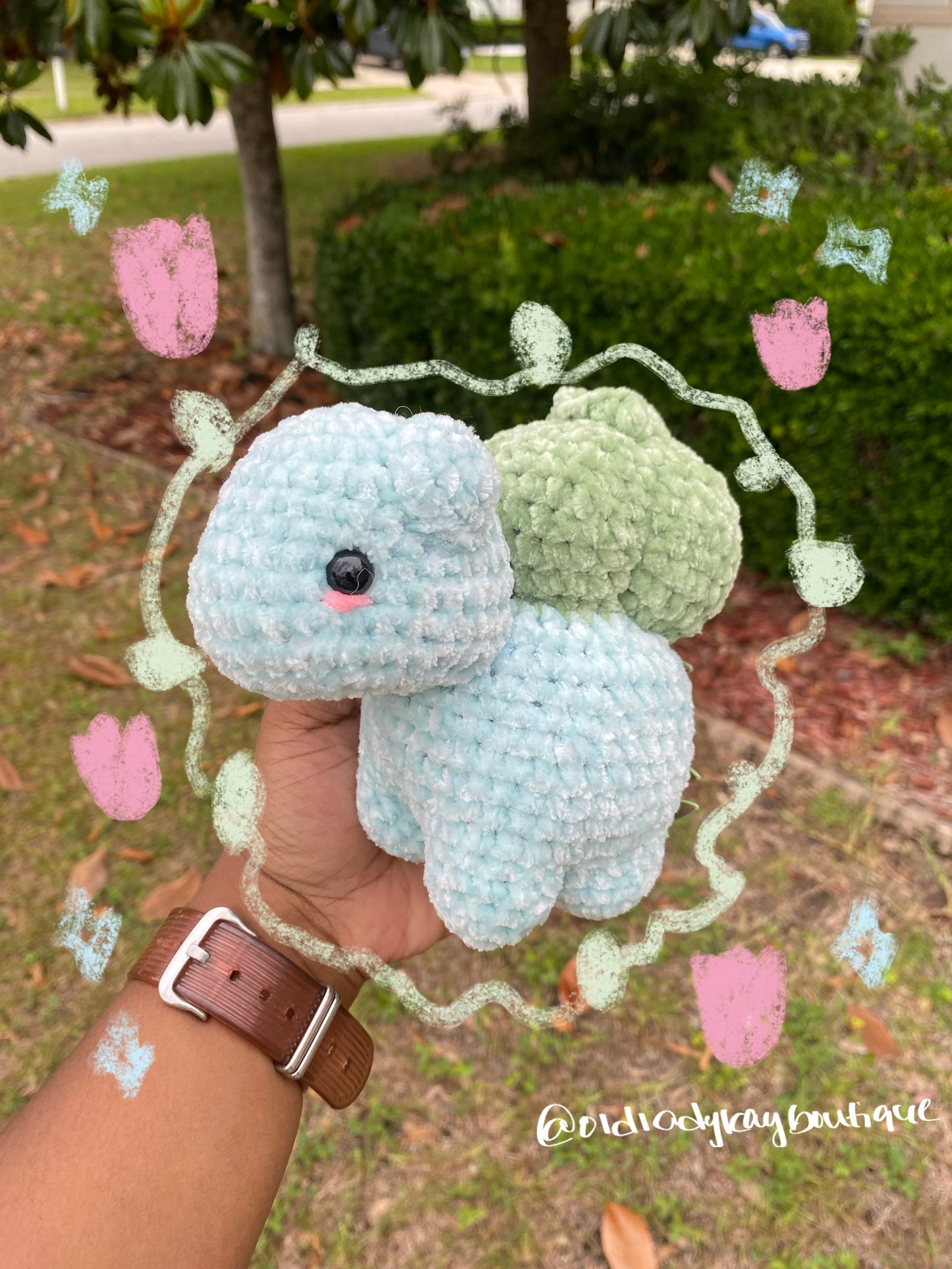 Garden Amphibian (Bulbasaur Inspired)